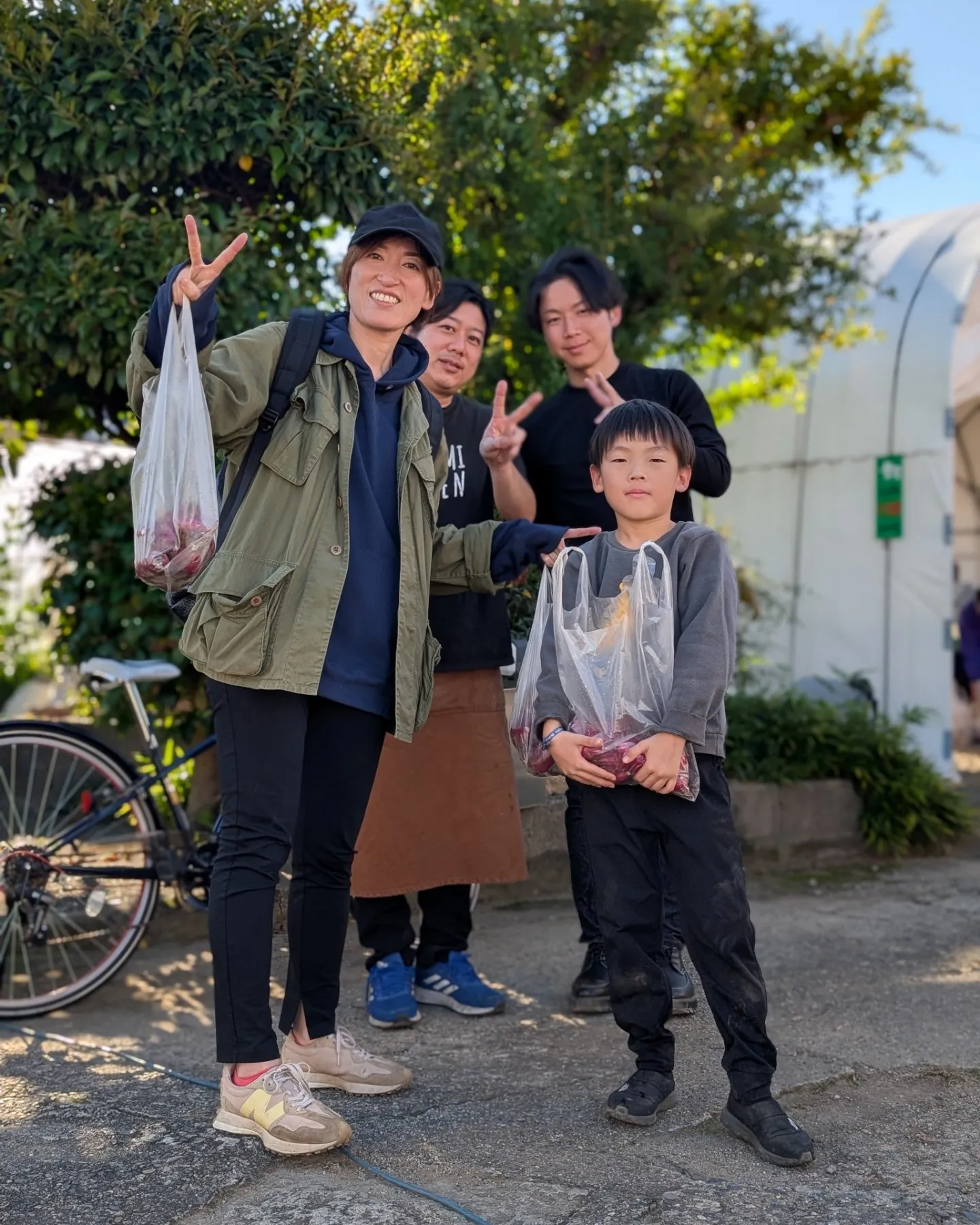 今日はうつみ農園さんの収穫祭🍠に寄せて頂きました♥